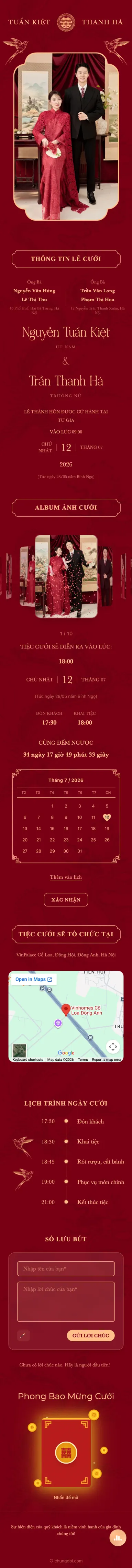 Long Phụng V3 - Đỏ